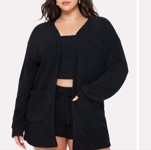 Pet Me Cardigan Yitty Collection Black Oversized